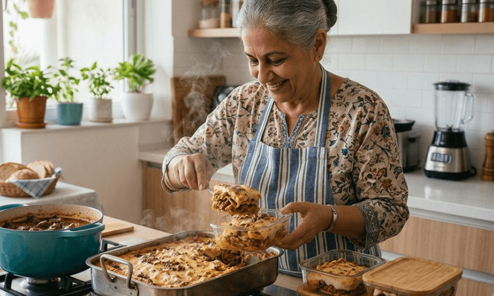 A local home cook at work